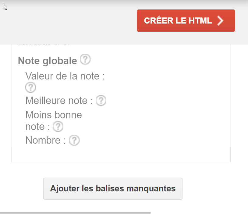 Outil d'aide au balisage, ajouter les balises manquantes