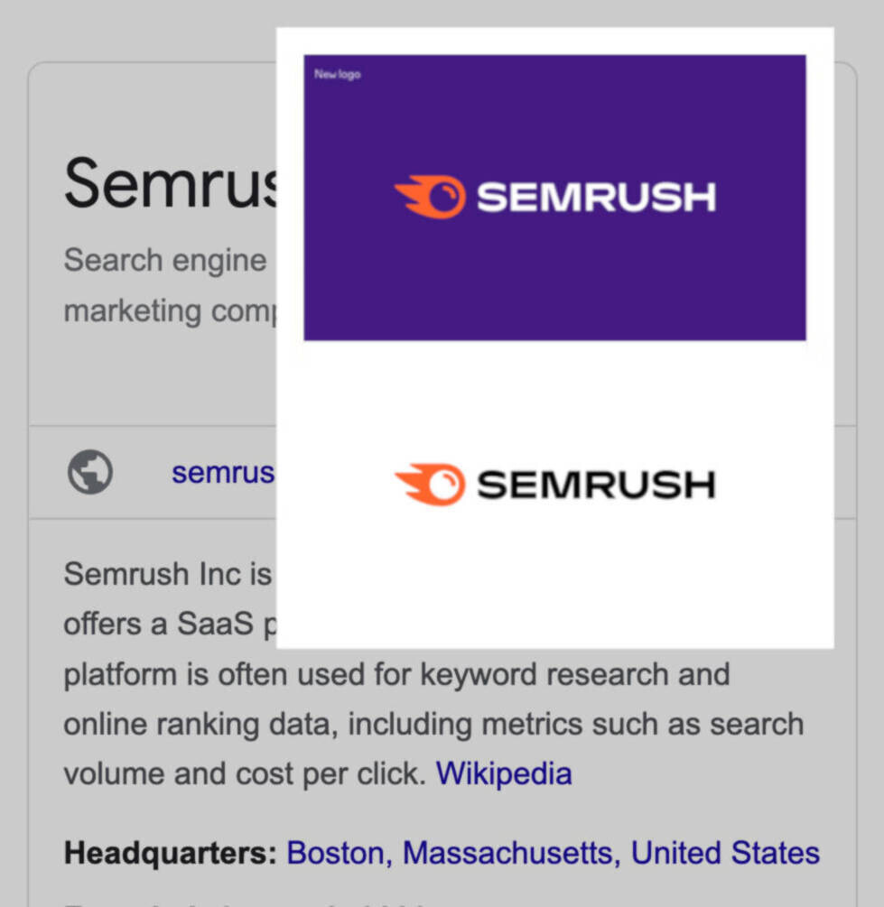 Balisage Schema logo pour le Knowledge Panel