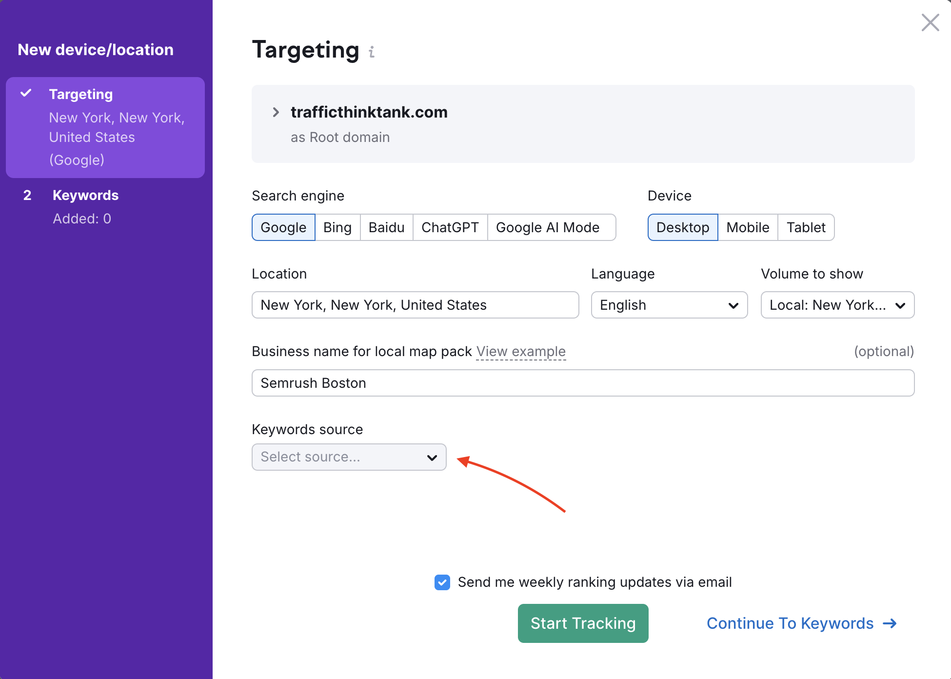 How to Set up Website Monitoring Tools in a Single Project image 7